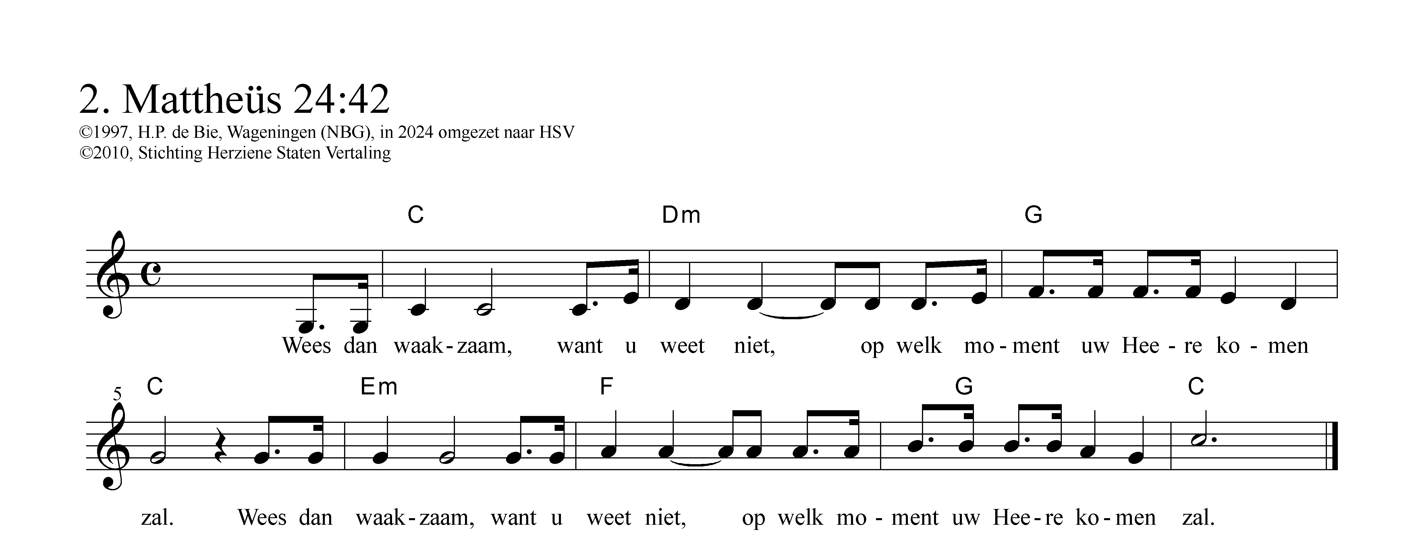Wees dan waakzaam