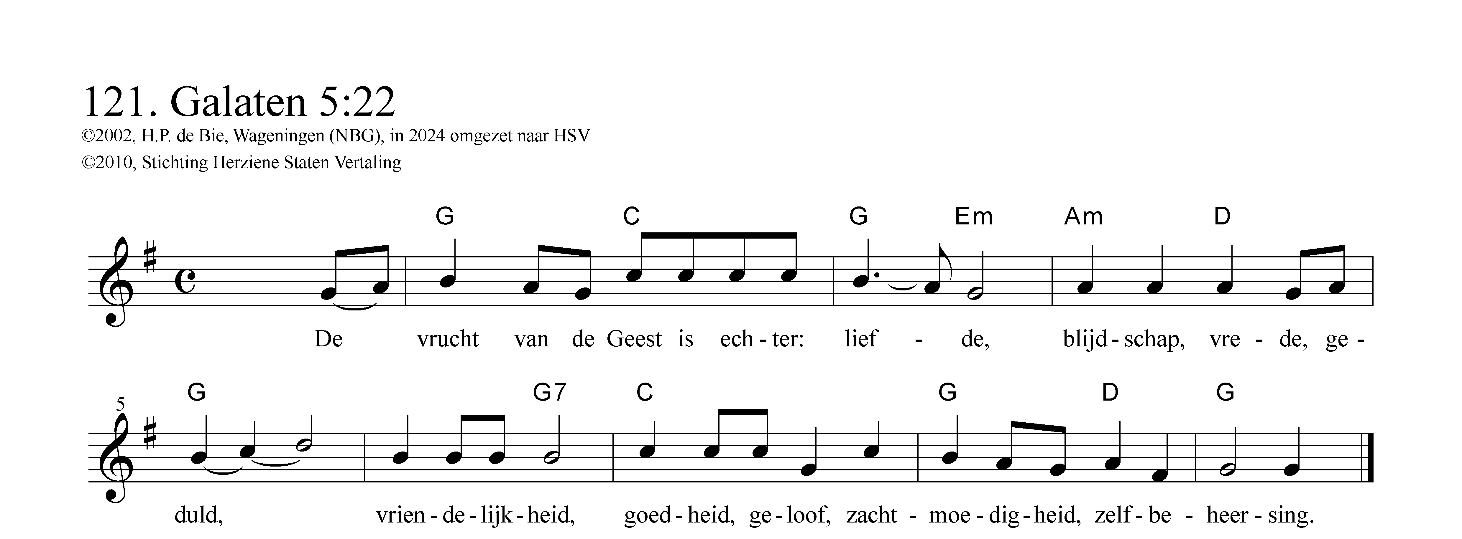De vracht van de Geest